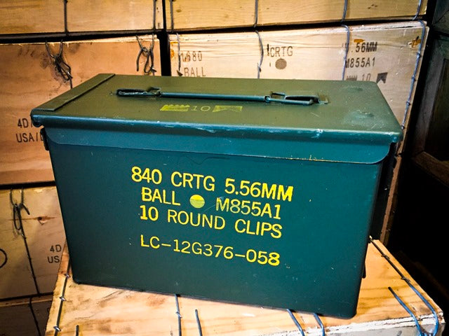 Yellow Letter 30 cal and 50 cal Ammo Cans are Back in Stock!
