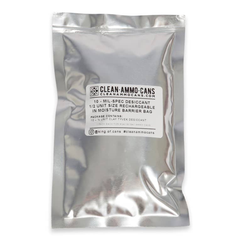 10 Pack - Mil-Spec Ammo Can Desiccant