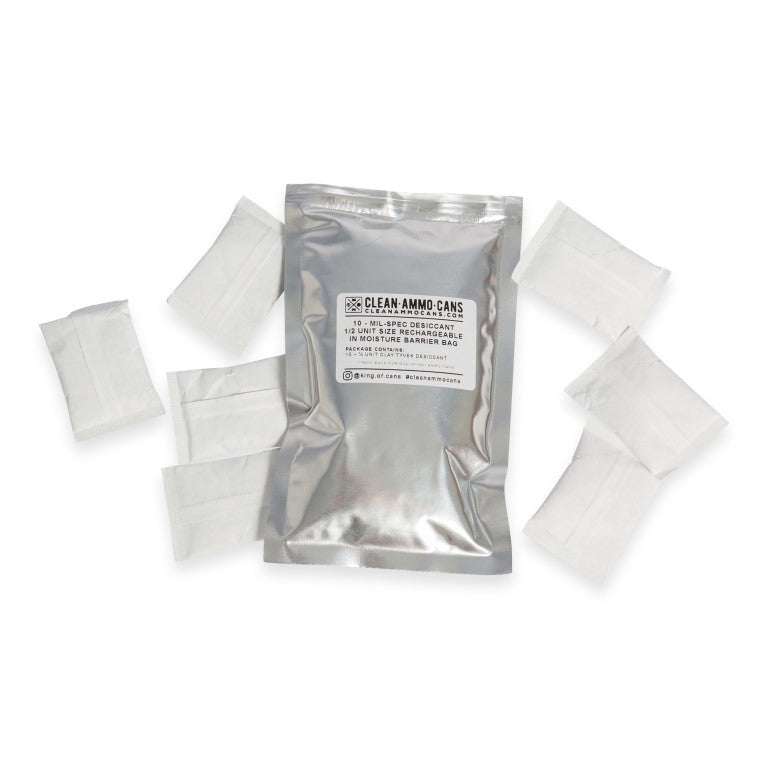 10 Pack - Mil-Spec Ammo Can Desiccant