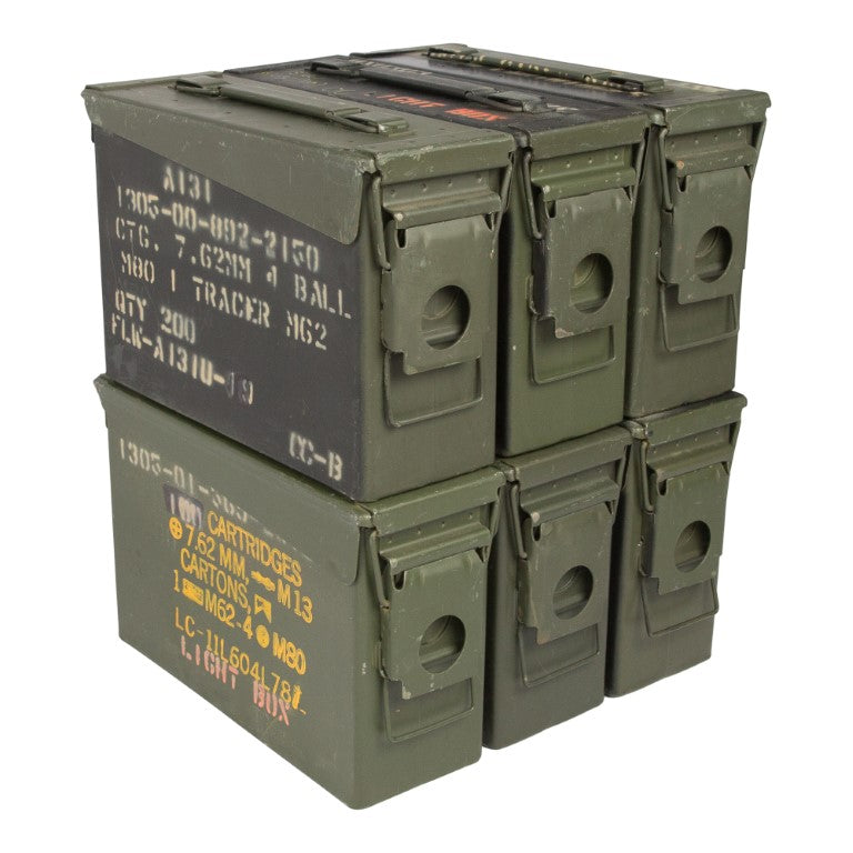 M19A1 30 cal Grade 3 Ammo Cans