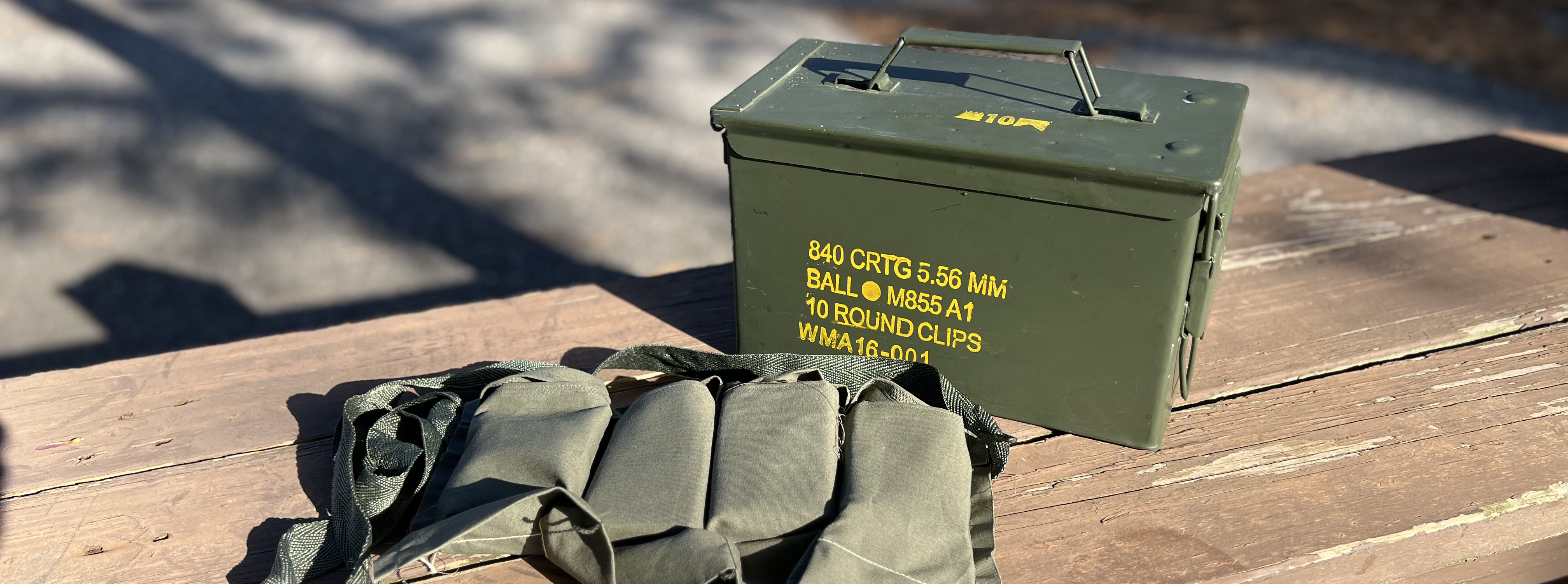 Clean Ammo Cans
