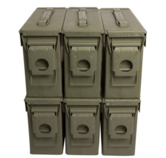 M19A1 30 cal Grade 1 Ammo Cans