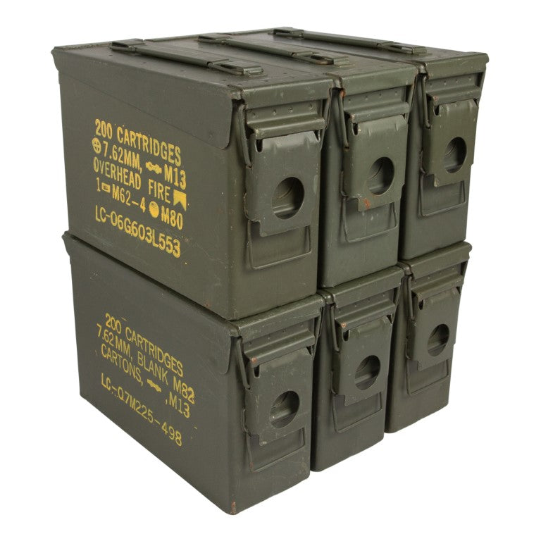 M19A1 30 cal Grade 2 Ammo Cans