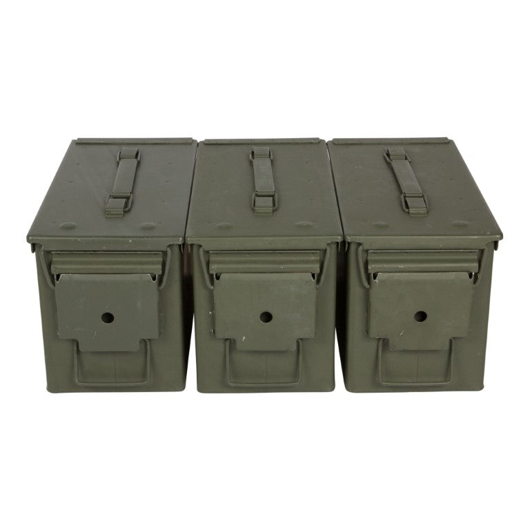 3 Pack - 9mm M2A1/M2A2 Ammo Cans