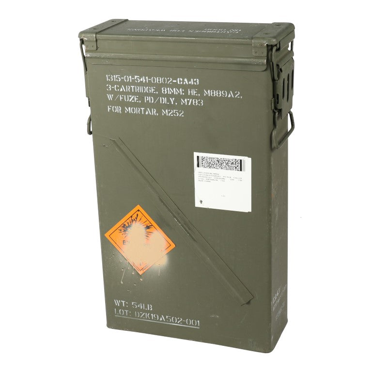 PA-156 / CA43 81mm Mortar Surplus Ammo Can