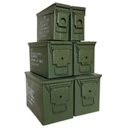 Ammo Can Bundle Six Pack (30 cal, 50 cal, Fat 50) - Grade 1